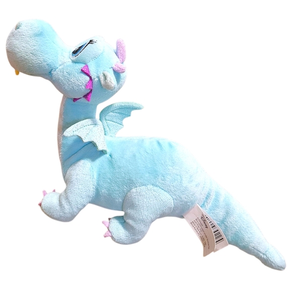 Disney Princess Sofia the First Crackle Dragon Plush 13" Blue Purple Sparkles - Picture 14 of 16